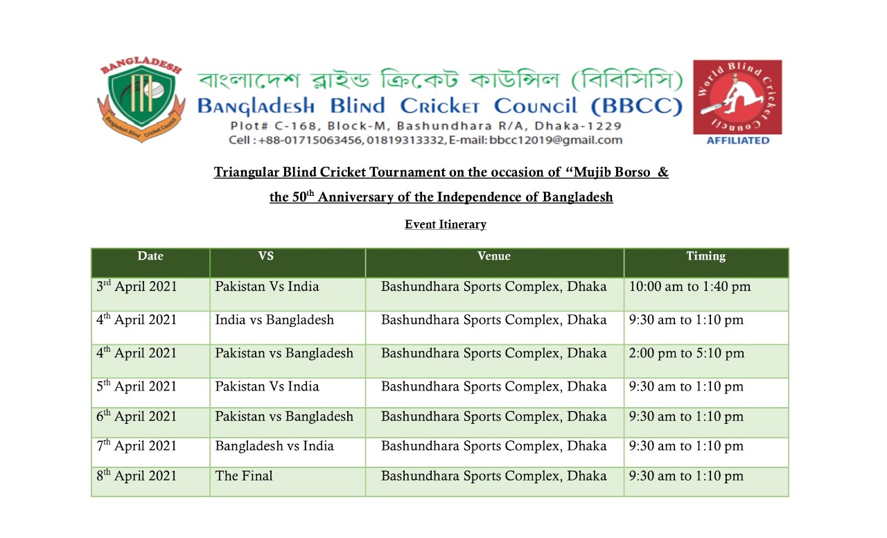 Match Schedule