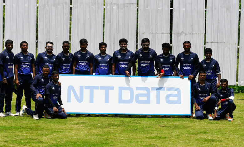 India Blue won by 4 wickets fifth match of NTT DATA T20 Champions Trophy for the Blind 2022-8