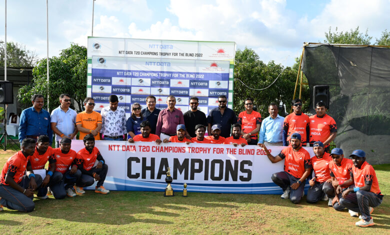 India Orange won final by 4 wickets of NTT DATA T20 Champions Trophy for the Blind 2022-9
