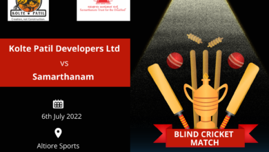 Kolte Patil Developers Ltd. vs Samarthanam Blind Cricket Match