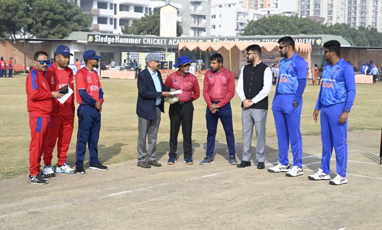 3rd T20 Cricket World Cup for the Blind Match-India vs Nepal-1