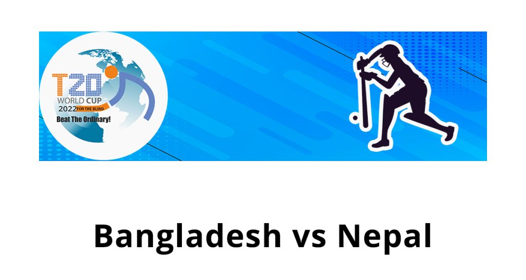 Bangladesh won by 114 runs in 3rd T20 World Cup Cricket For The Blind 2022