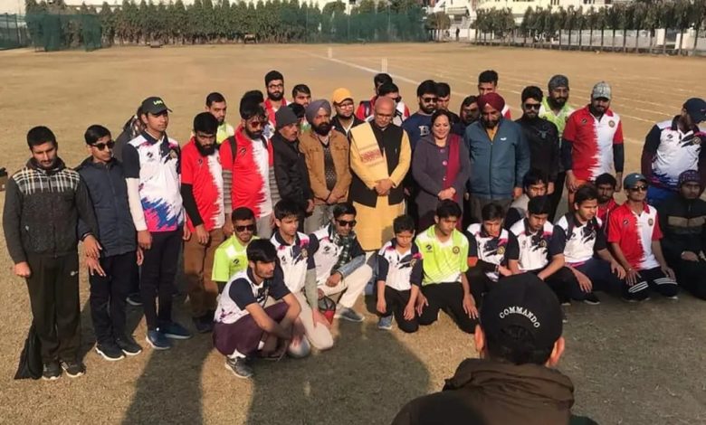 CABI arranged a UT- Level Cricket Tournament for over 50 blind cricketers from J&K at JAMMU-1