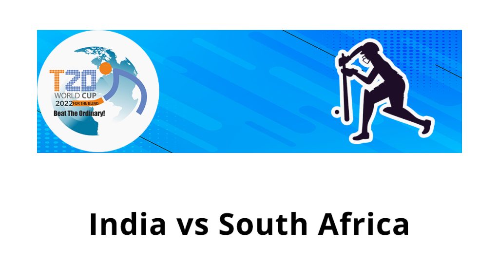 India won by 207 runs in 3rd T20 World Cup Cricket for the Blind 2022