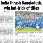 Media Coverage of 3rd T20 World Cup Cricket for the Blind 2022 Final's-7