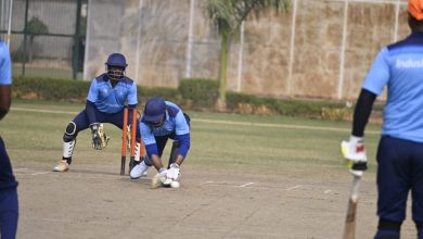 Players work out for 3rd T20 World Cup Cricket for the Blind 2022 - 2 days to go-1