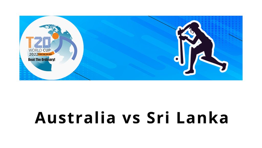 Sri Lanka won by 7 wickets in 3rd T20 World Cup Cricket For The Blind 2022