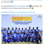 socialmediaclips addition to webiste about 3rd T20 World Cup Cricket for the Blind-17