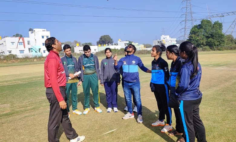 Glimpse of first day morning of IndusInd Bank Women’s National T20 Cricket Tournament matches