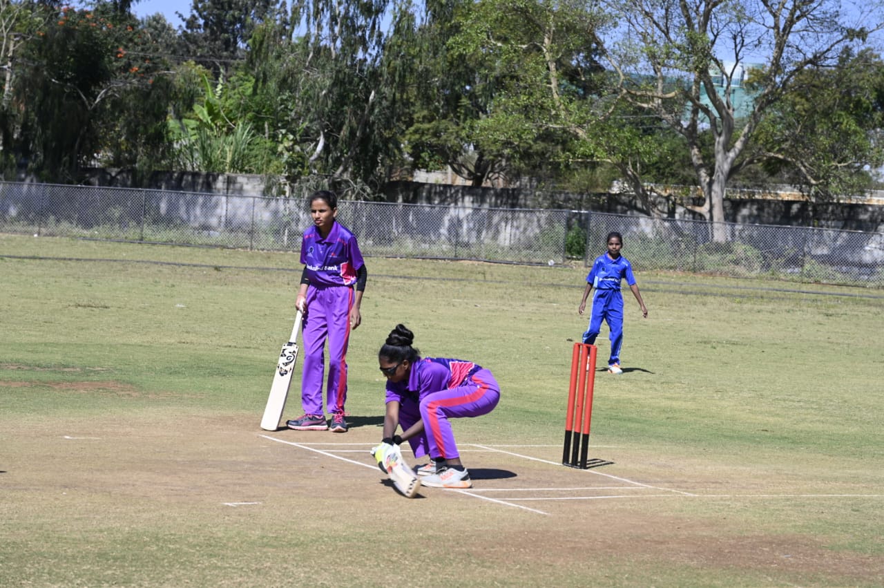 Glimpse of third day morning of IndusInd Bank Women’s National T20 Cricket Tournament matches