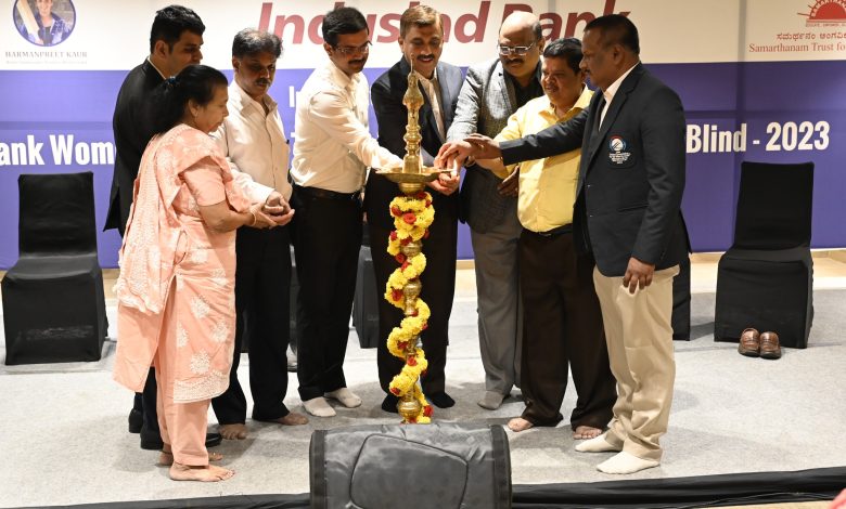 Inauguration of The IndusInd Bank Women’s National T20 Cricket Tournament for the blind 2023
