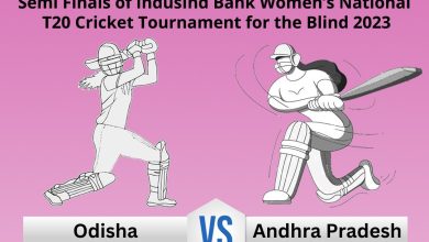 Odisha Womens won by 10 wickets in 2nd Semi Finals of IndusInd Bank Women’s National T20 Cricket Tournament for the Blind 2023