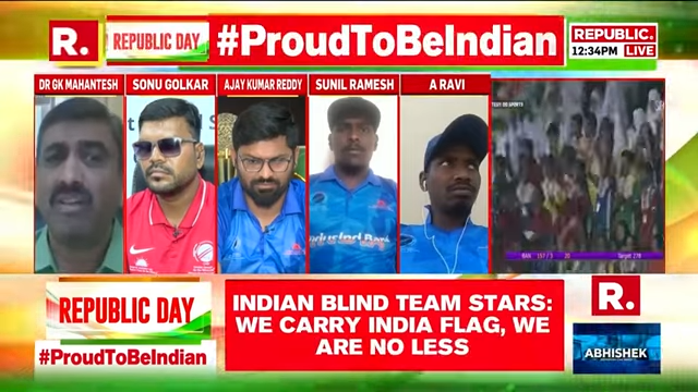 We Are No Less, We Should Get Recognition'_ Indian Blind Cricket Team Player On Republic TV