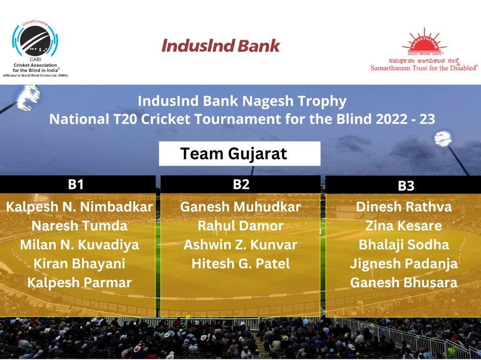 group d team Gujarat players of 5th edition of Nagesh trophy banners-3