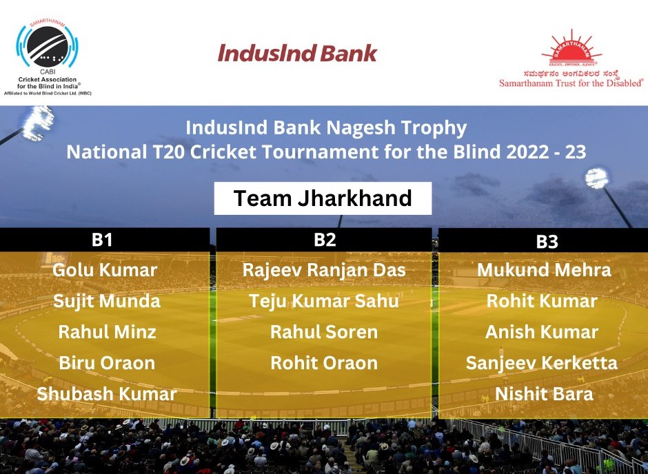 team Jharkhand of 5th edition of Nagesh trophy