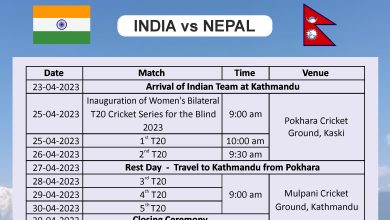 Match Schedule _ Final (India vs Nepal)