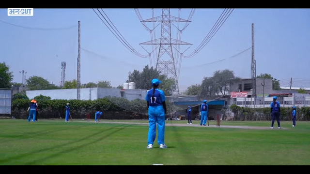 Video of first-ever women's cricket team for the first bilateral series with Nepal