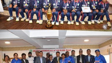 Final match of India-Nepal Women Bilateral T20 Cricket Series for the Blind-4