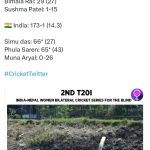 social media of India-Nepal Women Bilateral T20 Cricket Series for the Blind-1