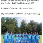 jagadish shettar tweet on ibsa world games 2023