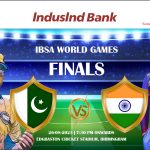 India versus Pakistan in the Mens finals of the IBSA World Games 2023