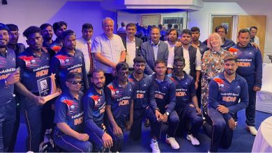 The Indian Mens Cricket Team for the Blind had an incredible meet-up with Mr. Robert John Blackman MP for Harrow East-1