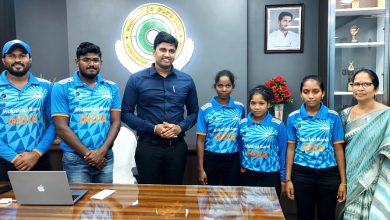 Andhra Pradeshs talented athletes had the honor of meeting Mr. Dhyanachandra HM the Vice Chairman