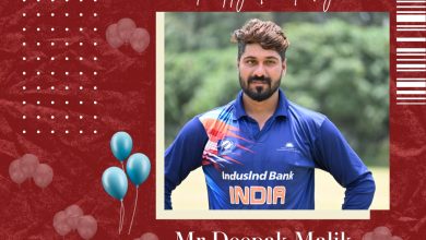 Happy Birthday, Deepak Malik