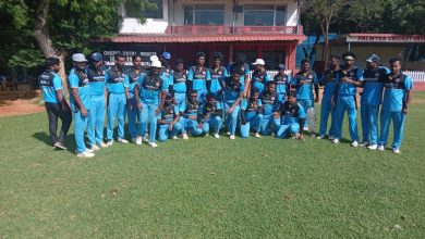 Kerala A won the tournament in Inter Teams Cricket Tournament for the Blind at Pondicherry