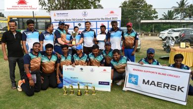 Samarthanam Dharwad triumphs in the Karnataka State T10 Cricket Tournament for the Blind 2023-1
