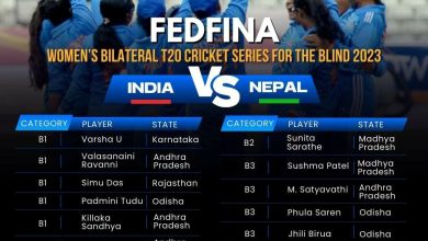 CABI announces the squad for the Fedfina Womens Bilateral T20 Cricket Series for the Blind 2023