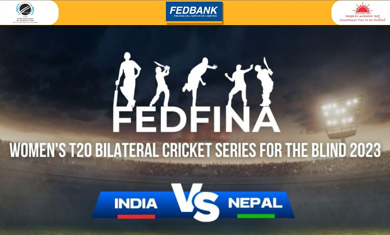 FEDFINA WOMENS T20 BILATERAL CRICKET SERIES FOR THE BLIND 2023 featured