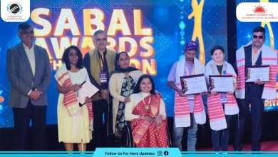 Mr. Sonu Golkar receiving the prestigious Sabal Role Model Award from the Tata Steel Foundation