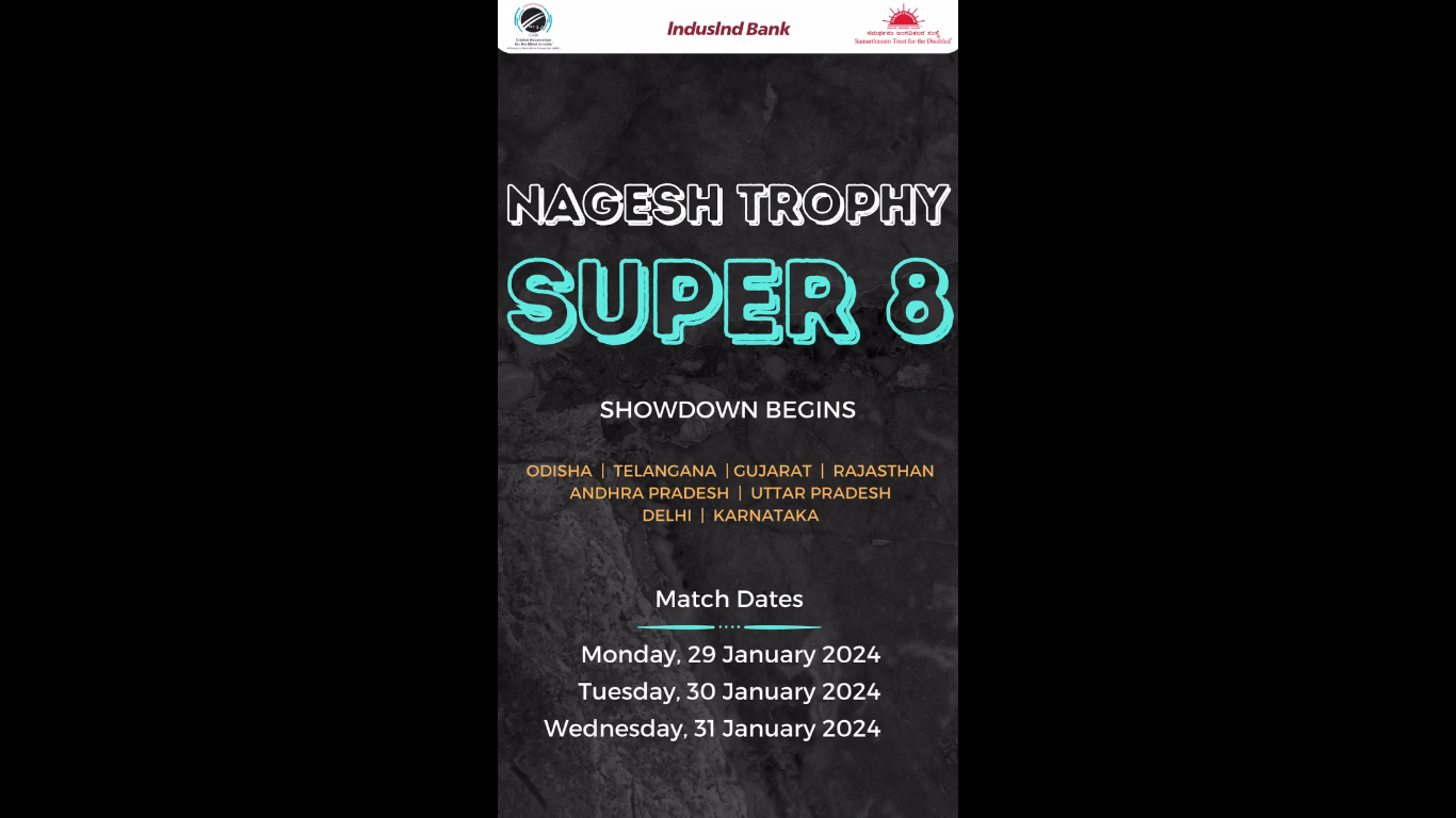 Gear up for Adrenaline-packed showdown of IndusInd Bank Nagesh Trophy Mens T20 Cricket Tournament For The Blind