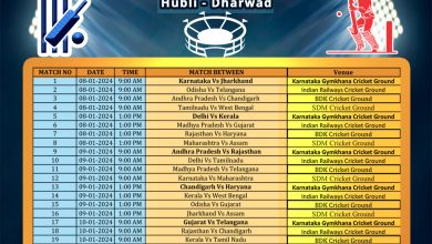 Match schedule of IndusInd Bank Womens National T20 Cricket Tournament For The Blind 2024