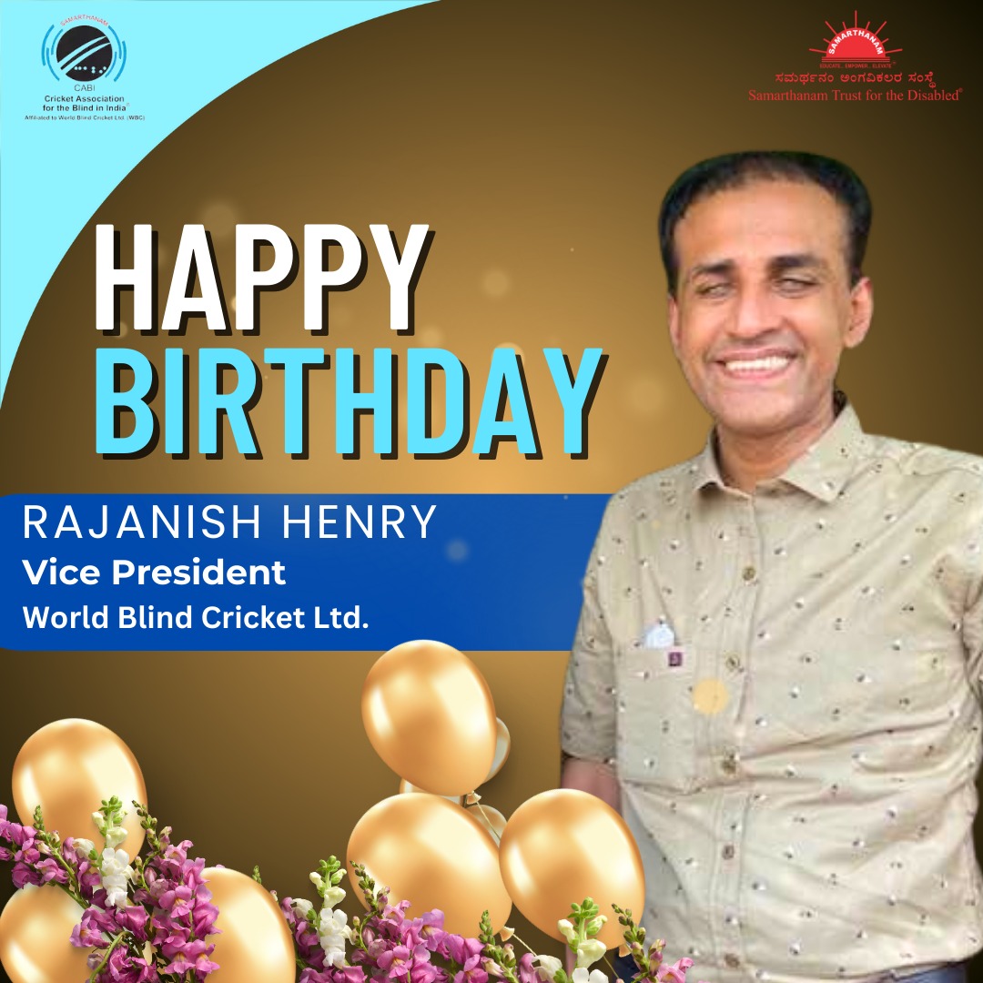 Warmest birthday wishes to Rajanish Henry