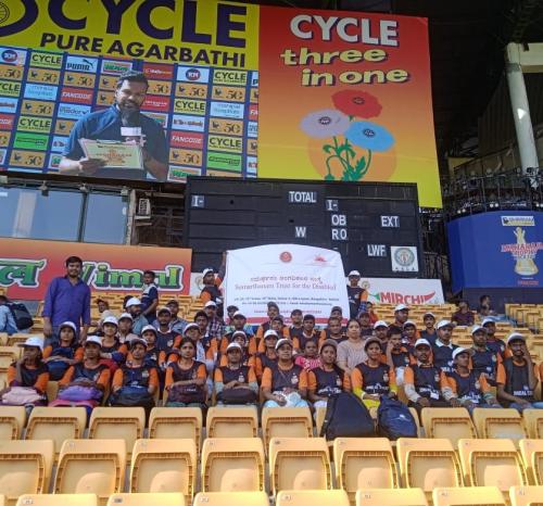 600 students from Samarthanam Trust For The Disabled watched Karnataka Premier League-1