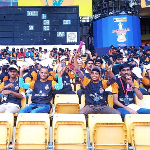 600 students from Samarthanam Trust For The Disabled watched Karnataka Premier League-2