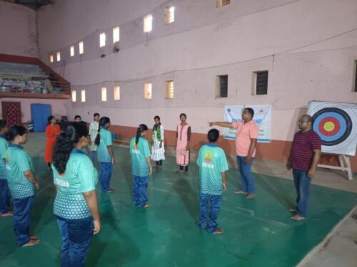 7th Self Defence Training at Baripata College from 15th June-3
