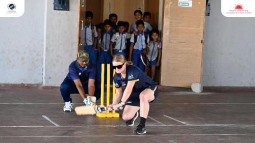 Australian Capital Territory Womens Cricket Team visited the Samarthanam Trust for the Disabled-11