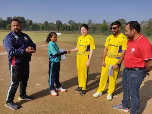 Glimpse morning of first day of IndusInd Bank Women’s National T20 Cricket Tournament matches-2