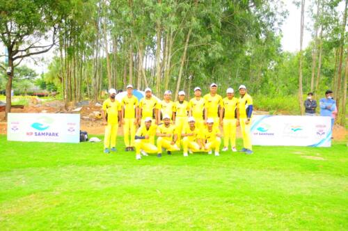 HPCL-SAMARTHANAM BLIND CRICKET MATCH was organised at HP Green R  D Centre in Bengaluru on July 30, 2022-2