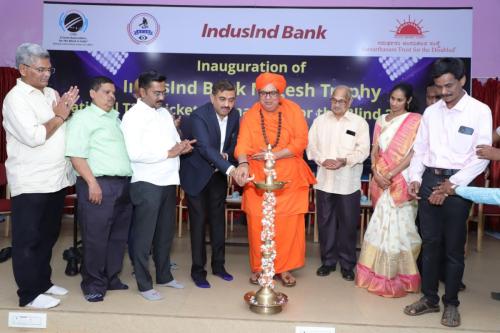 Inaugural ceremony of 5th edition IndusInd Bank Nagesh Trophy National T20 Cricket Tournament for the Blind-1