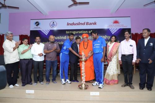 Inaugural ceremony of 5th edition IndusInd Bank Nagesh Trophy National T20 Cricket Tournament for the Blind-2