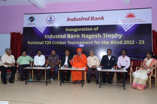 Inaugural ceremony of 5th edition IndusInd Bank Nagesh Trophy National T20 Cricket Tournament for the Blind-3