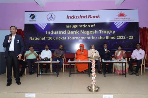 Inaugural ceremony of 5th edition IndusInd Bank Nagesh Trophy National T20 Cricket Tournament for the Blind-4