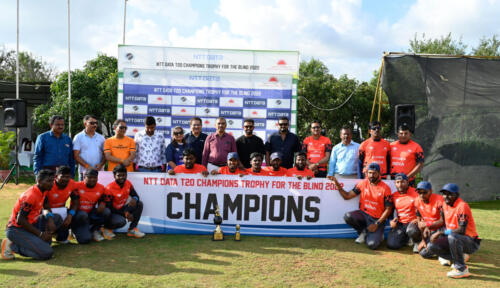 India Orange won final by 4 wickets of NTT DATA T20 Champions Trophy for the Blind 2022-9