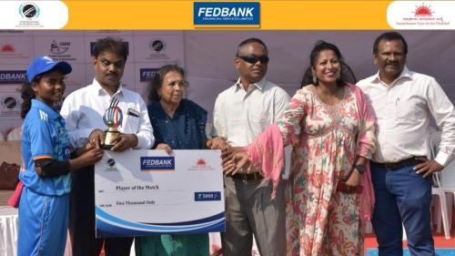 India Women won by 4 runs in Fedfina Womens T20 Bilateral Cricket Series For The Blind 2023-5