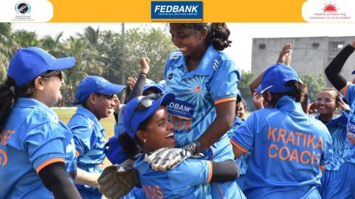 India Women won by 4 runs in Fedfina Womens T20 Bilateral Cricket Series For The Blind 2023-6