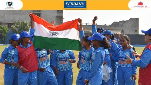 India Women won by 8 runs in Fedfina Womens T20 Bilateral Cricket Series For The Blind 2023-3